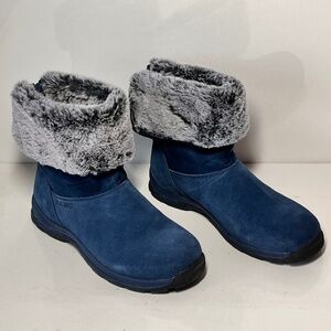 Muk Luks Ariel Water-Repellent Suede Winter Boots